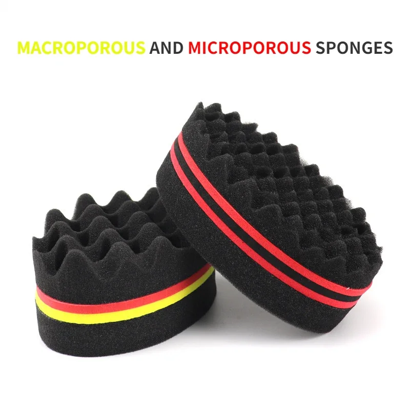 Twist Sponge Coil - Oval duplo lados magia torção escova