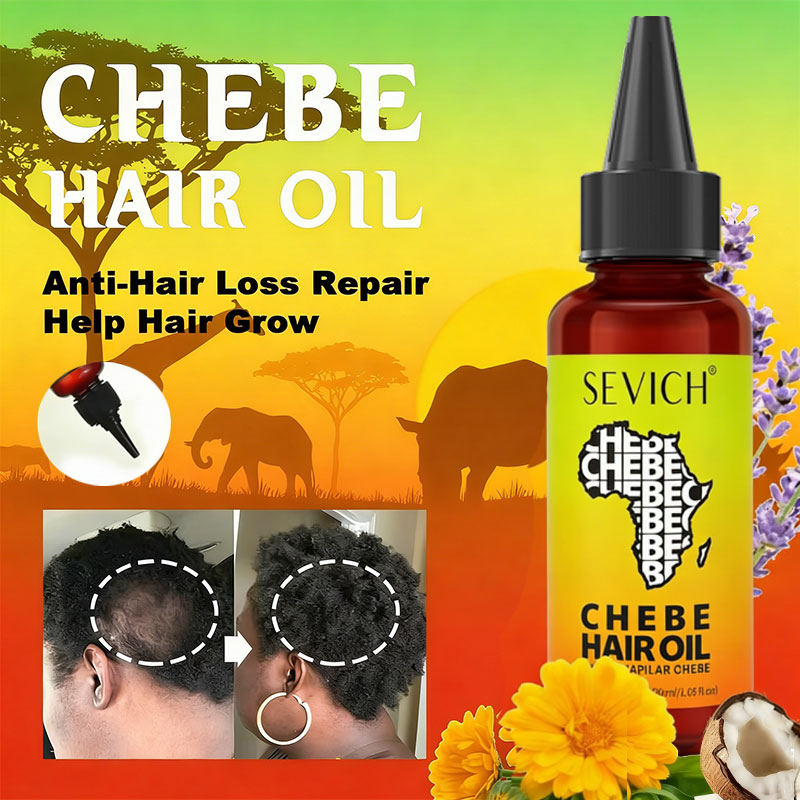 Caffeine Hair Serum - Óleo Chebe para Crescimento Rápido de