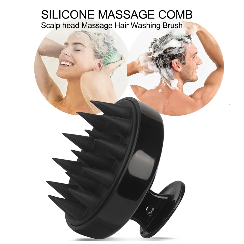 Hair Care Tonic - Cabeça de silicone couro cabeludo massagem