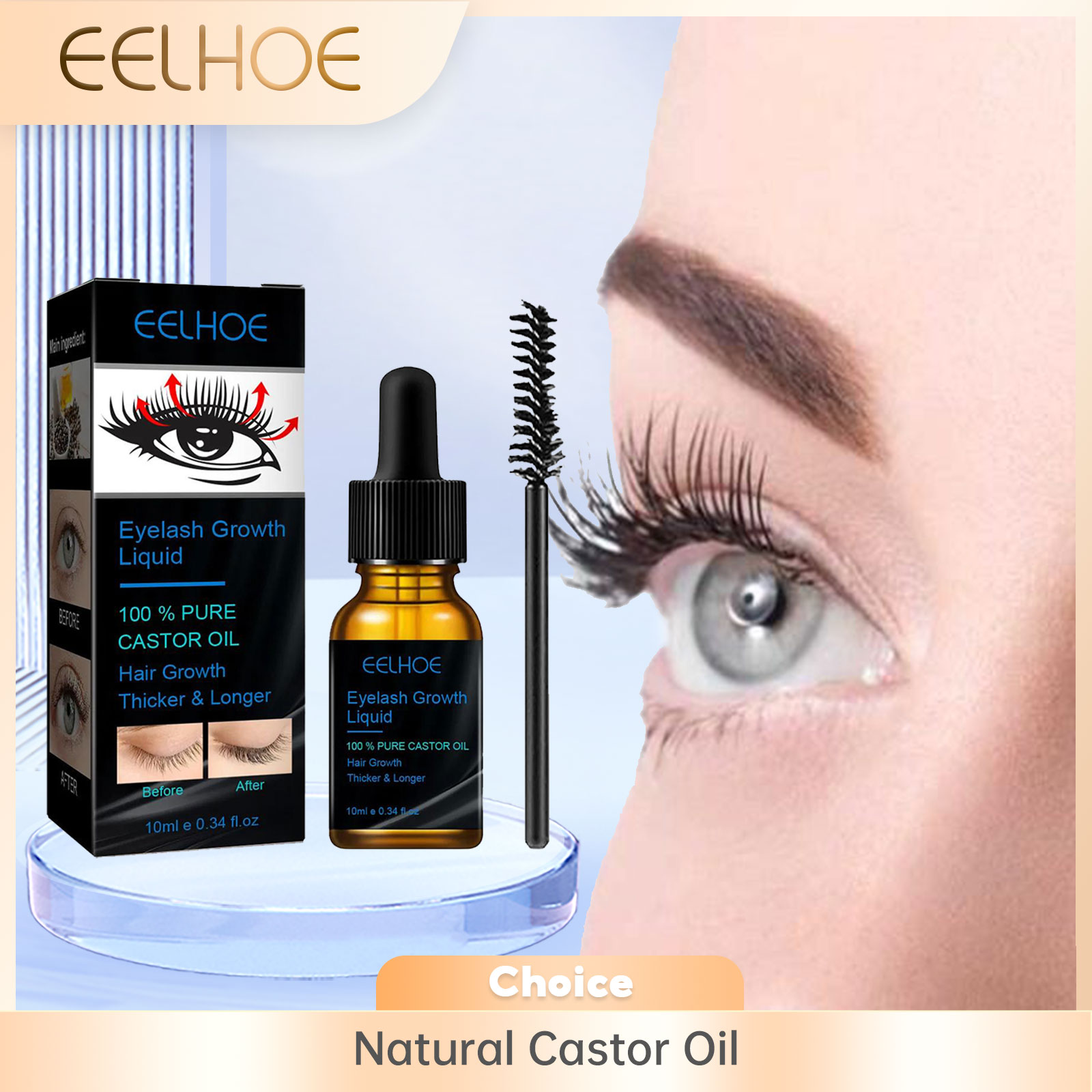 Hair Care Tonic - Sérum de Crescimento de Cílios com