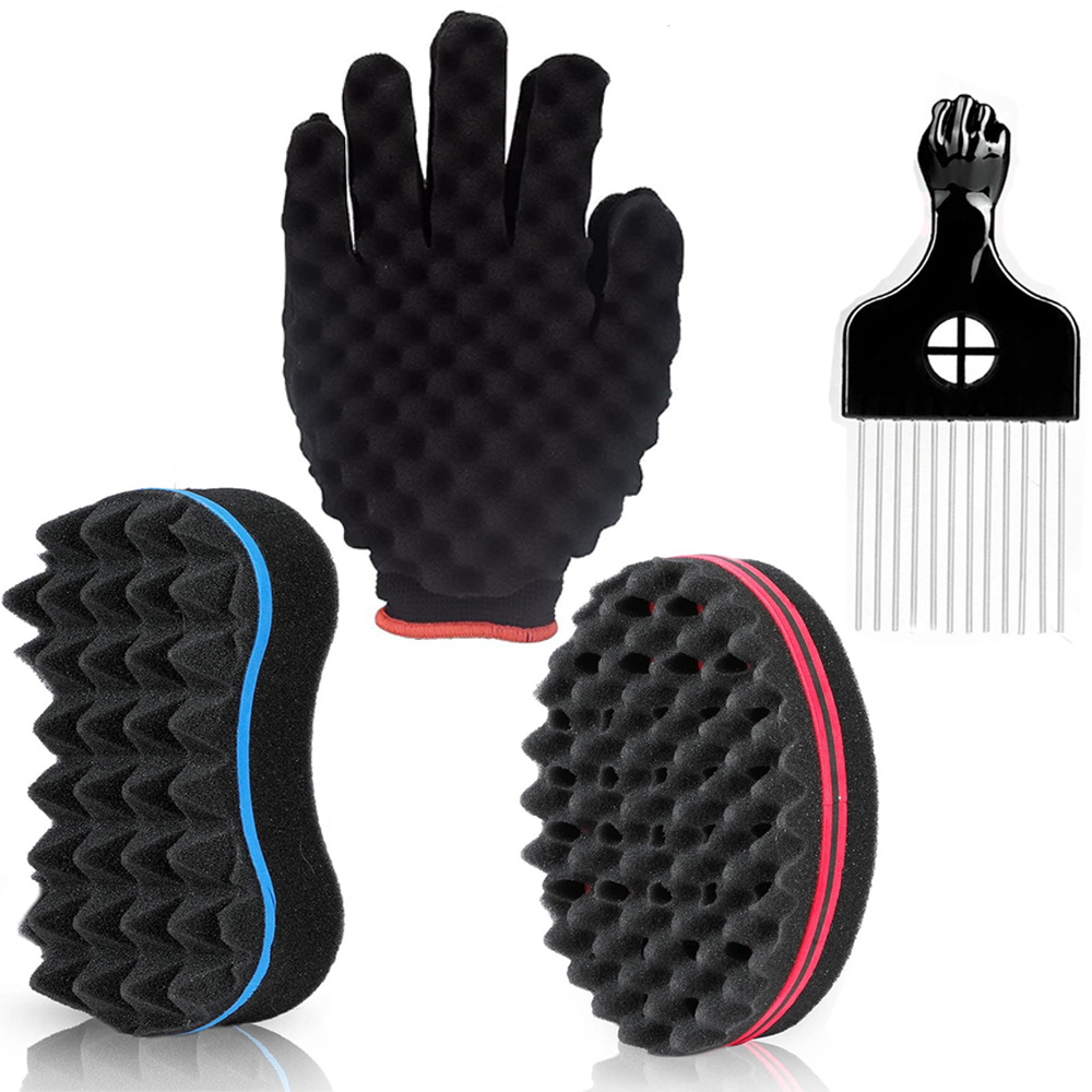 1 pçs oval dupla face torção m - Twist Sponge Coil avaliação e preço