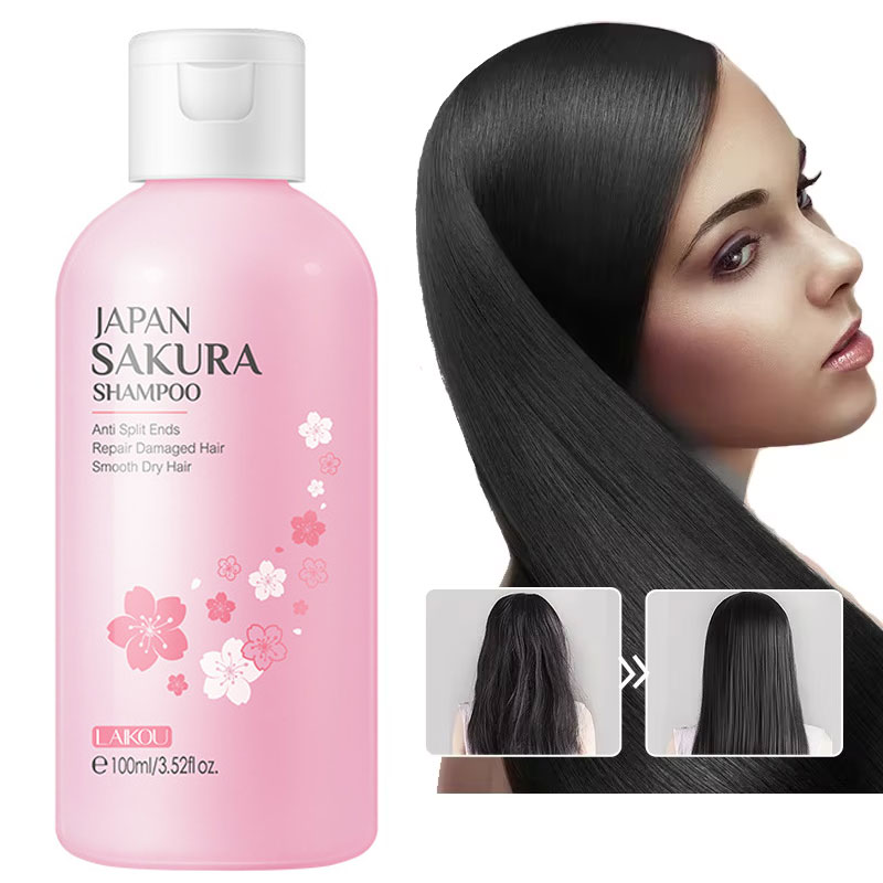Laikou japão sakura shampoo re - Hair Care Organic avaliação e preço