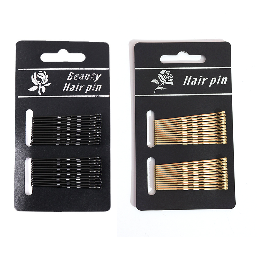 24 pçs/set preto grampos de ca - Bobby Pin Bulk avaliação e preço