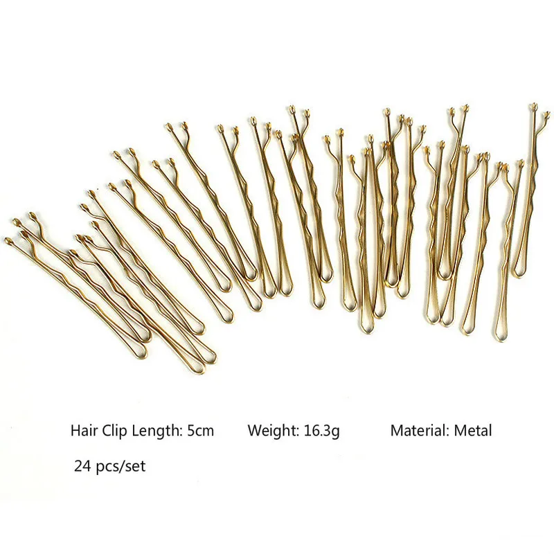 24 pçs/set grampo de cabelo se - Bobby Pin Bulk avaliação e preço