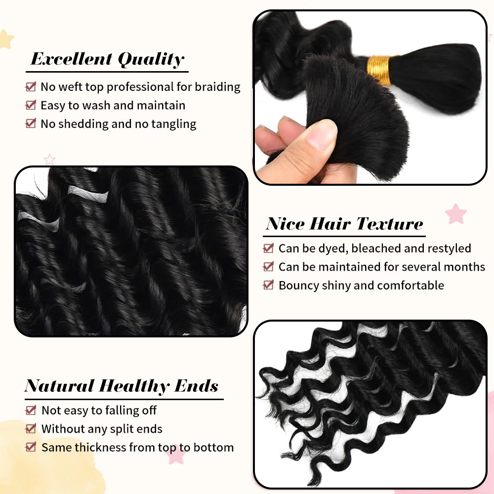 2 Pacotes de Cabelo Humano par - Hair Care Formulation avaliação e preço