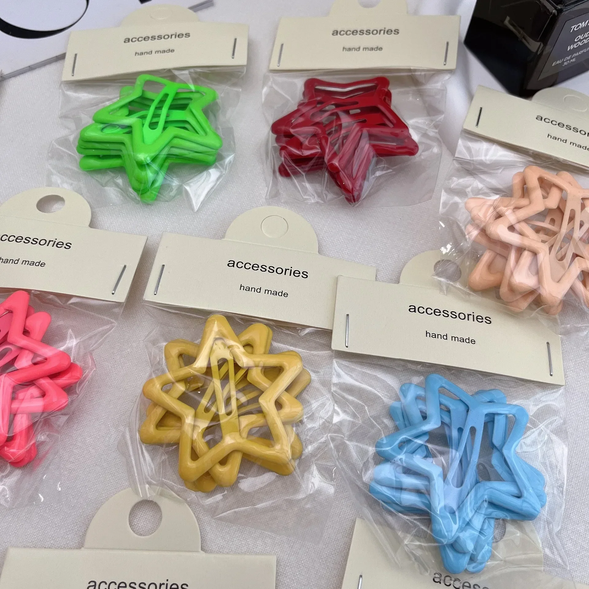5 pçs y2k meninas doce cor est - Bobby Pin Bulk avaliação e preço