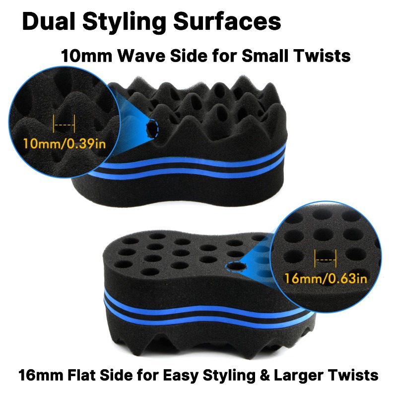 Escova de Cabelo Oval de Dupla - Twist Sponge Coil avaliação e preço