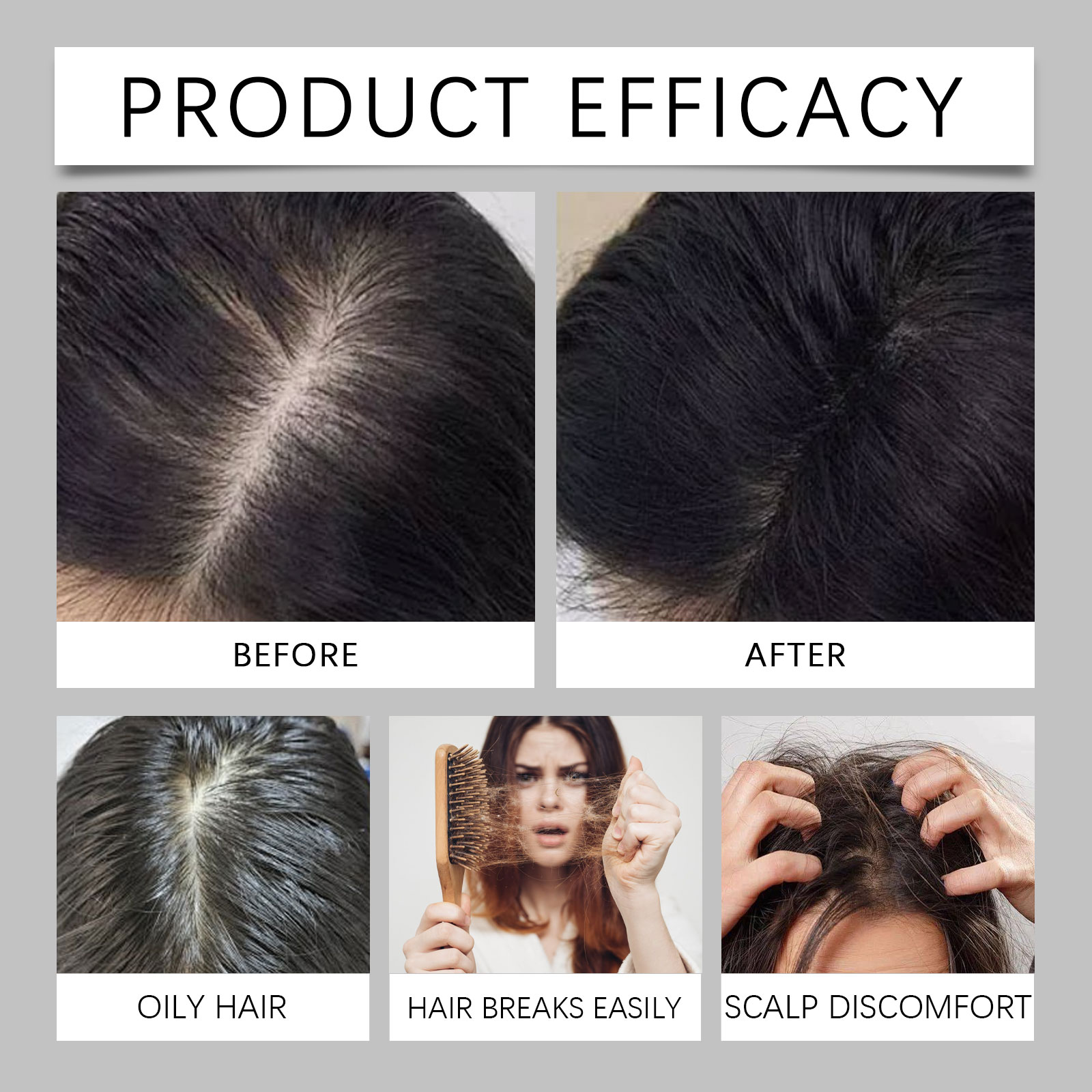 Polygonum multiflorum spray de - Caffeine Hair Serum avaliação e preço