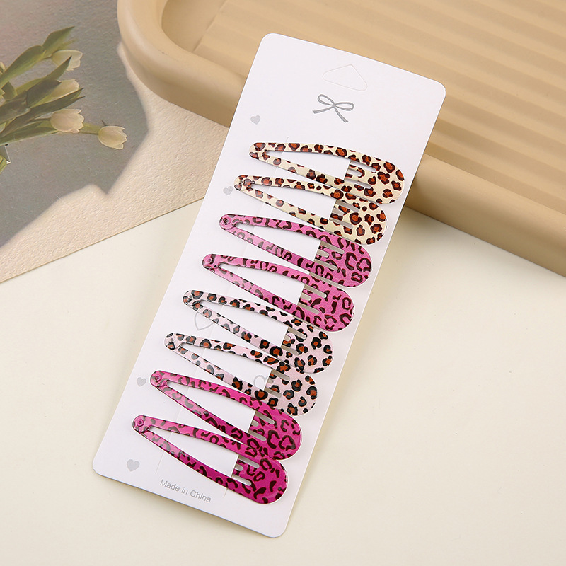 Simples leopardo impressão gra - Bobby Pin Bulk avaliação e preço